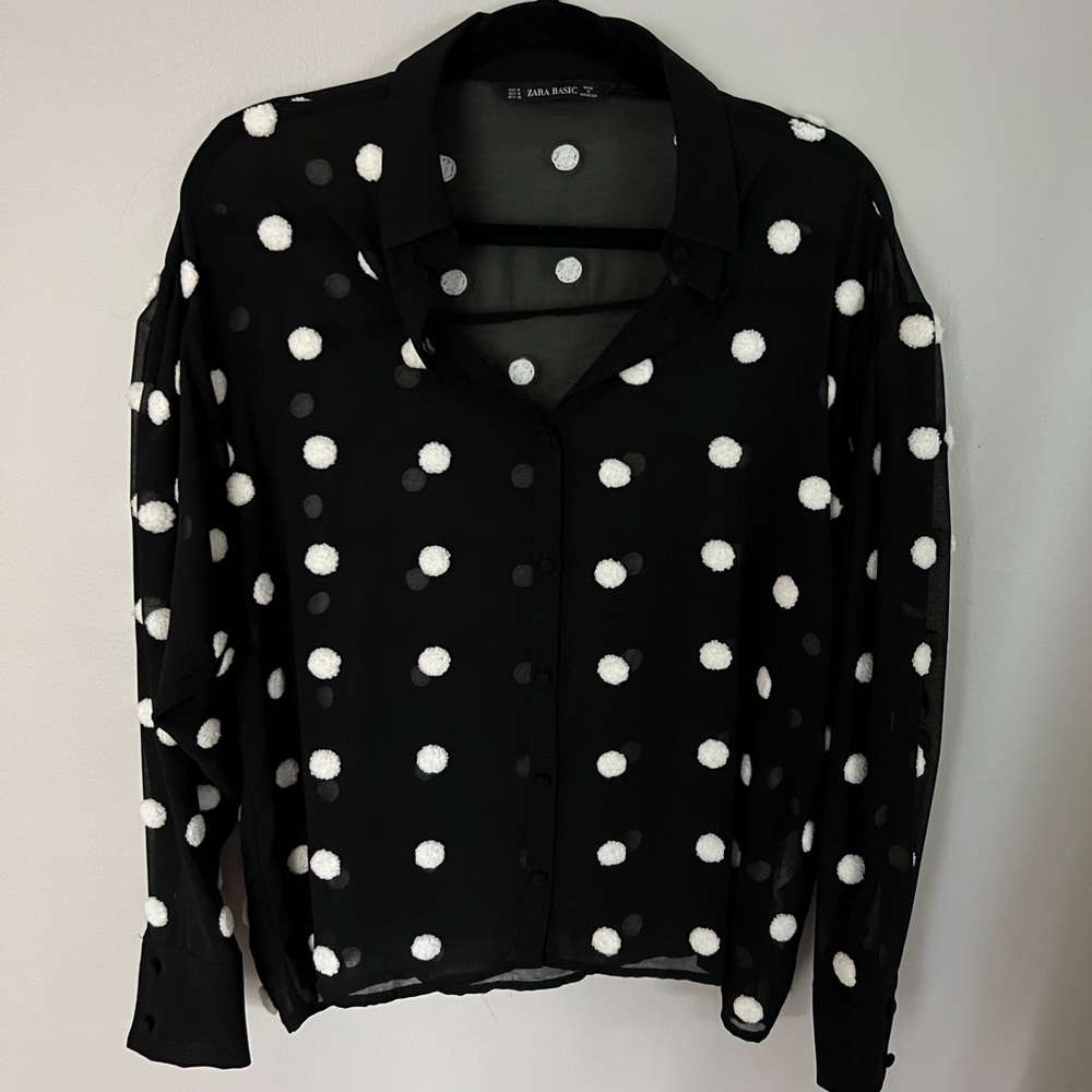 NTW - Zara black button up